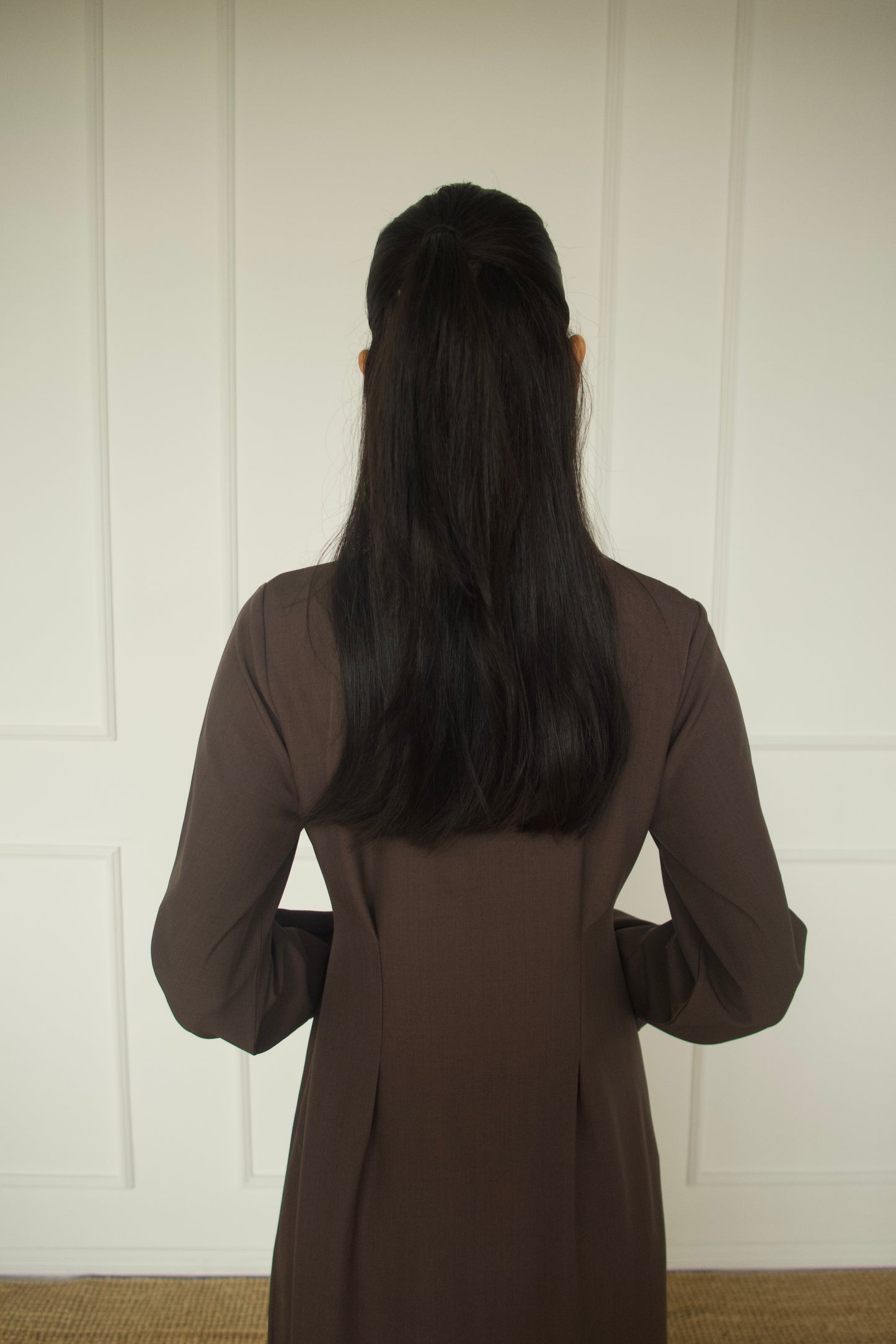Rima Pleated Tailored Dress