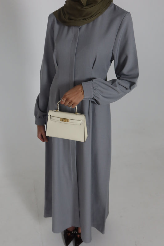 Rima Pleated Tailored Dress