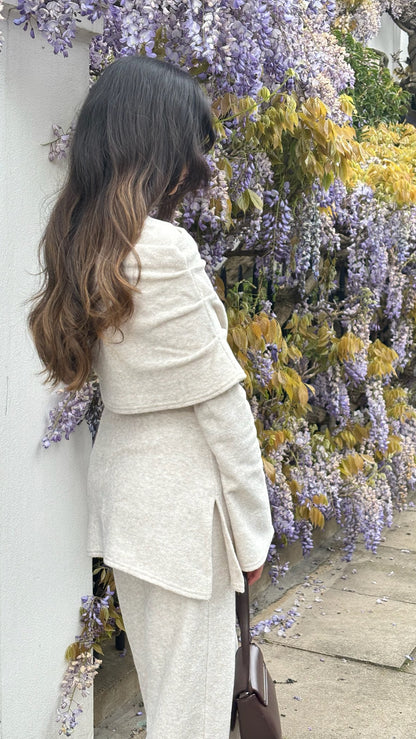 Leya Off Shoulder Top and Trouser Co Ord Set