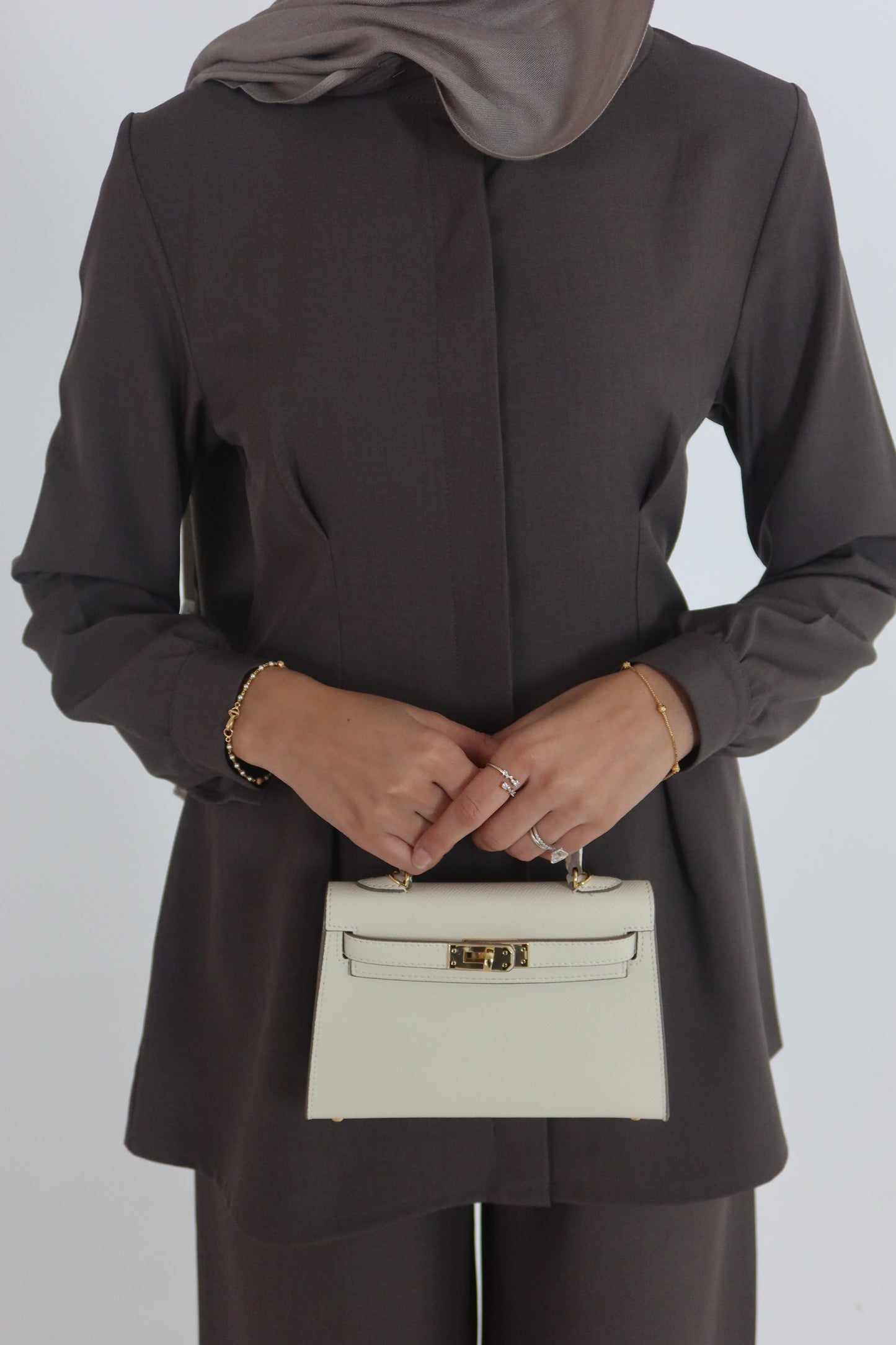 Sierra Pleated Tailored Shirt And Trouser Set