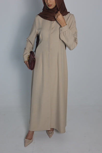 Rima Pleated Tailored Dress